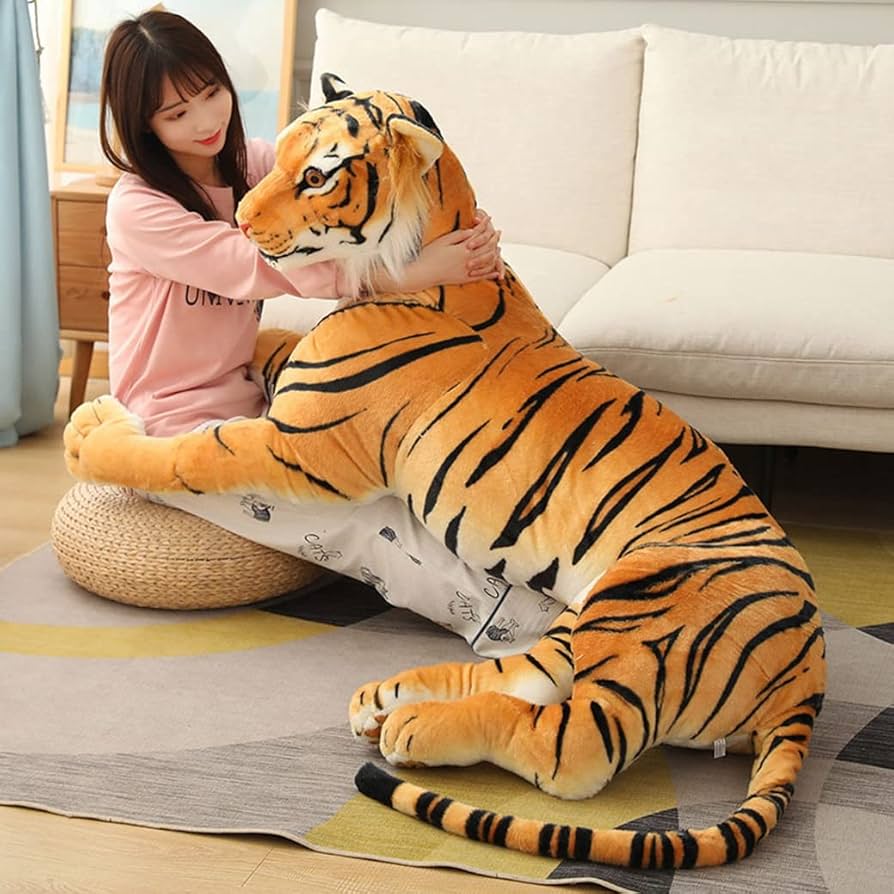 虎 ぬいぐるみ 等身大 楽天市場】虎 ぬいぐるみ 特大 リアル カッコイイ 高級